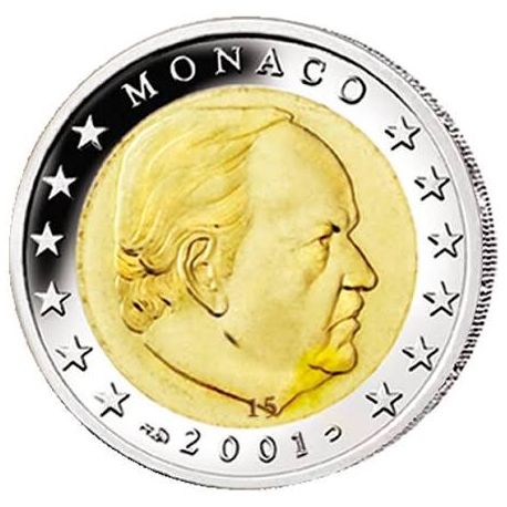 Monaco - 2 Euro 2001 - Rainier III