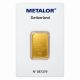 Lingotin 10g Or - 0,999 - Metalor