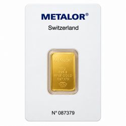 Lingotin 10g Or - 0,999 - Metalor