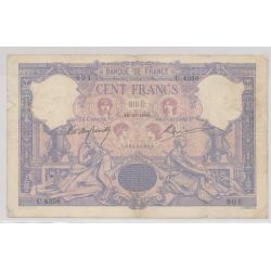 100 Francs Bleu et rose - 17.11.1905