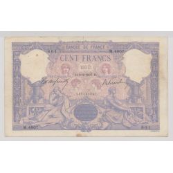 100 Francs Bleu et rose - 8.02.1907
