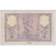 100 Francs Bleu et rose - 8.02.1907