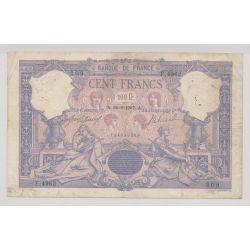 100 Francs Bleu et rose - 30.09.1907
