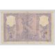 100 Francs Bleu et rose - 22.07.1908