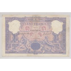 100 Francs Bleu et rose - 22.01.1907