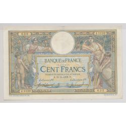 100 Francs Luc Olivier Merson - 11.11.1909