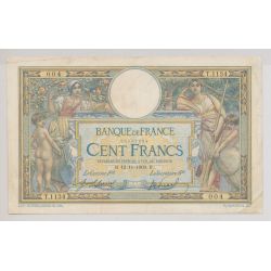 100 Francs Luc Olivier Merson - 12.11.1909