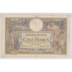 100 Francs Luc Olivier Merson - 4.09.1912