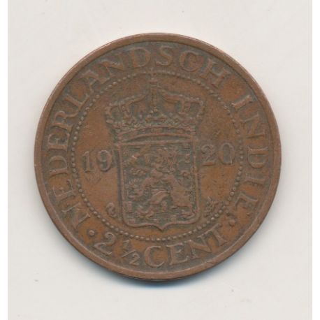Hollande - 2 1/2 Cents 1920 