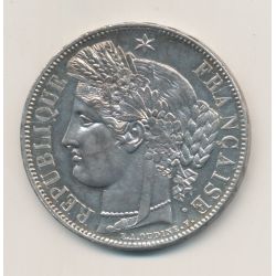 5 Francs Cérès - 1850 A Paris - 2e République