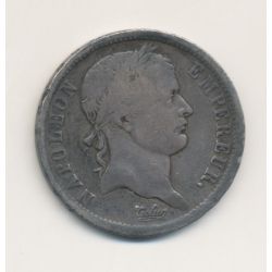 Napoléon empereur - 2 Francs - 1814 M Toulouse