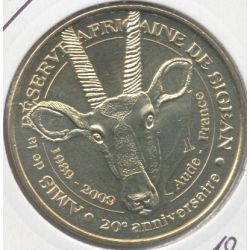 Dept11 - Réserve africaine Sigean N°10 - l'oryx - 2009