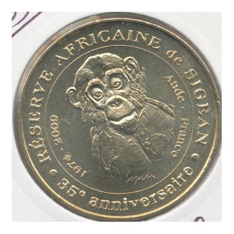 Dept11 - Réserve africaine Sigean N°11 - chimpanzé pablo - 2009