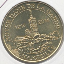 Dept13 - Notre dame de la garde N°5 - vue générale N°4 - 2014 - Marseille