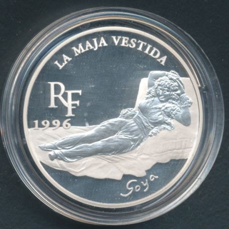10 Francs - 1,5 Euro La maja vestida 1996