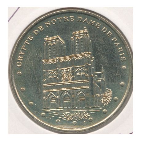 Dept7504 - Crypte Notre-dame de Paris - face simple - 2001