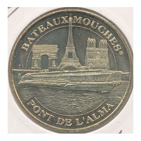 Dept7508 - Bateaux mouches - pont de l'alma - 2008 - Paris