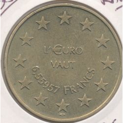 Dept93 - SEDAO L'euro vaut 6,55957F - 1998 - Aulnay sous bois