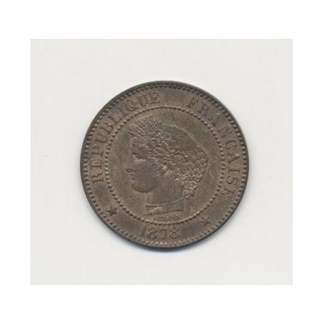 2 centimes Cérès - 1878 A Paris