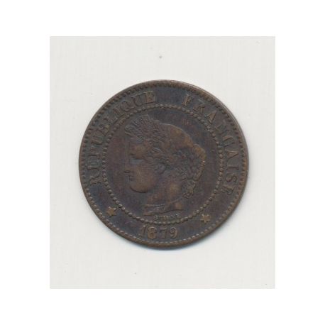 2 centimes Cérès - 1879 A Paris