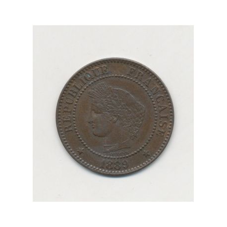 2 centimes Cérès - 1889 A Paris