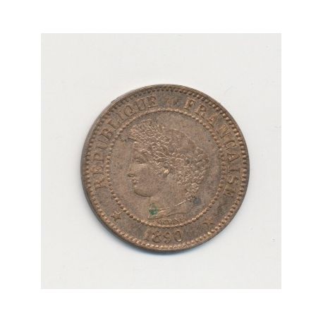 2 centimes Cérès - 1890 A Paris