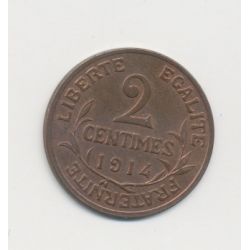 2 centimes Dupuis - 1914