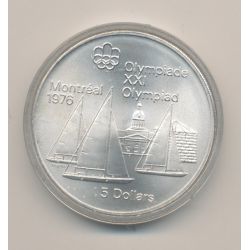 5 Dollars 1973 - JO Montreal 1976 - voiliers