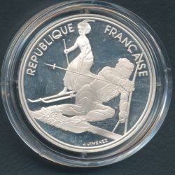 100 Francs JO Ski Slalom 1990