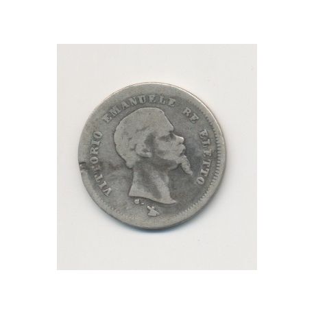 Italie - 50 centesimi - 1860 G