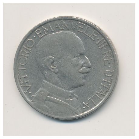 Italie - 2 Lire - 1925 R Rome - Vittorio Emmanuel III