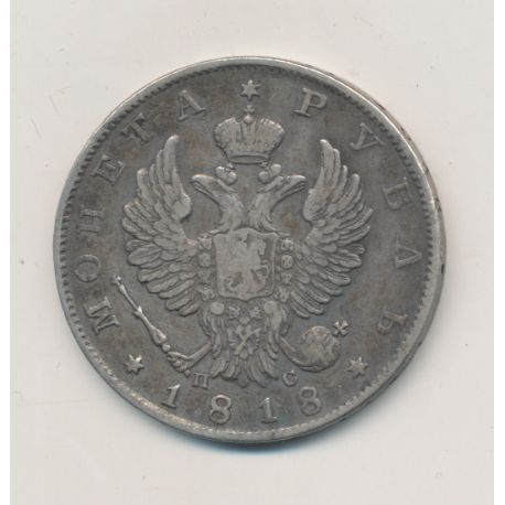 Russie - Rouble - 1818 - Alexandre I