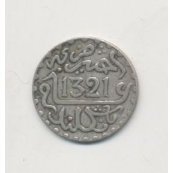 Maroc - 1/20 Rial - 1321H/1903 - Abdul aziz I