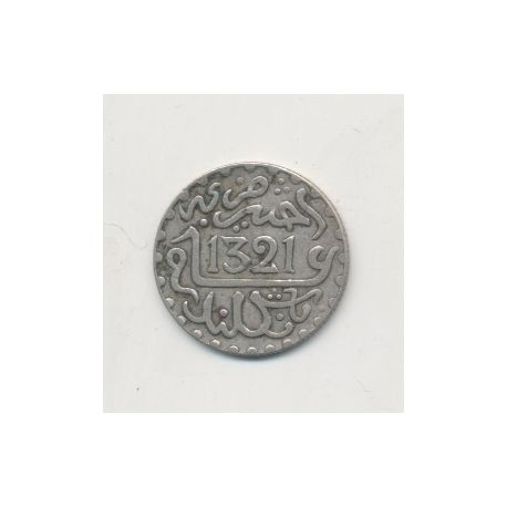 Maroc - 1/20 Rial - 1321H/1903 - Abdul aziz I