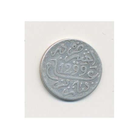 Maroc - 1/10 Rial - 1299H/1882 - Paris