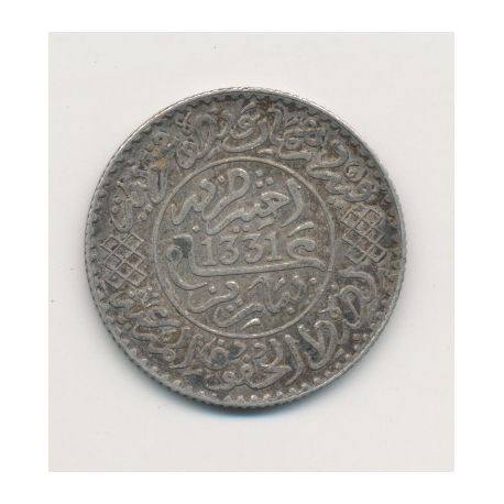 Maroc - 2 1/2 Dirham - 1331H/1912 