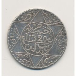 Maroc - 5 Dirhams - 1320H/1902 