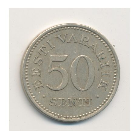 Estonie - 50 senti - 1936