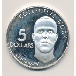 Guyane - 5 Dollars - 1978 - Critchlow