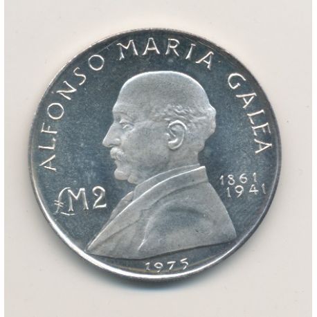 Malte - 2 Pounds 1975