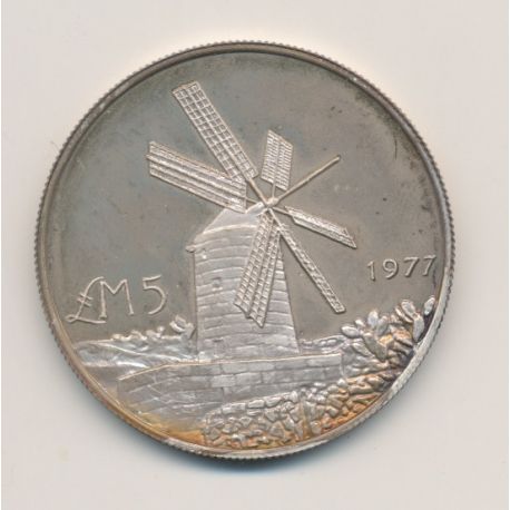 Malte - 5 Pounds 1977