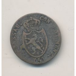 Nassau - 5 kreuzer - 1808