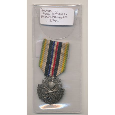 Médaille - Anciens sous officiers - Armée Française - 1870