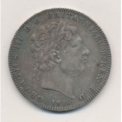 Angleterre - George III - Crown - 1820